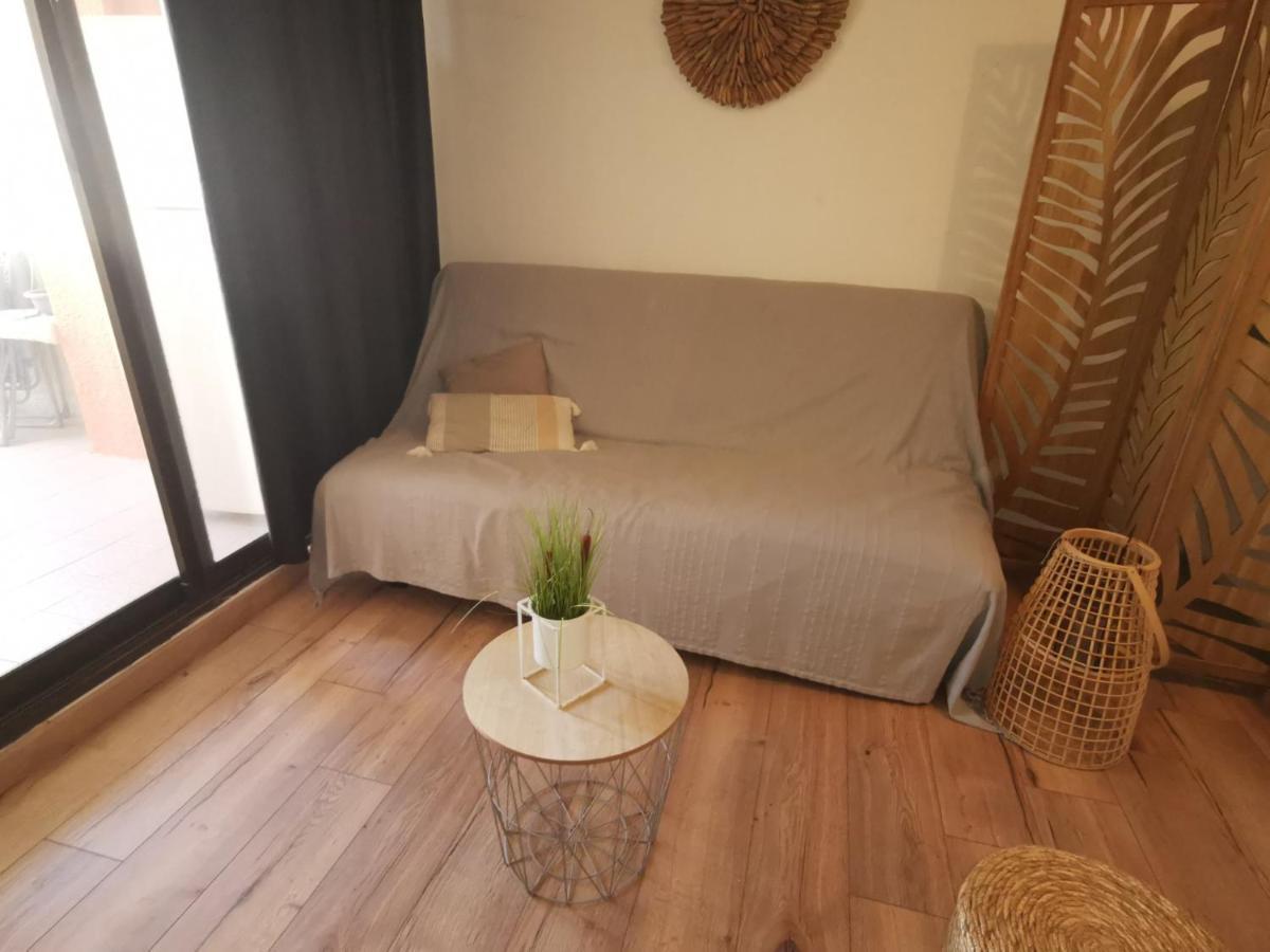 Appartement Cosy Sur La Presqu'Ile De Cap Coudalere Avec Piscine Ouverte Et Chauffee Ле Баркарес Экстерьер фото