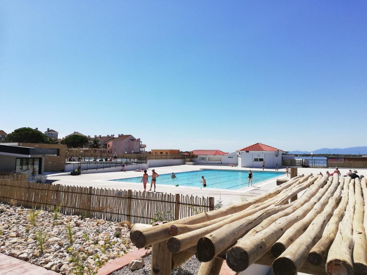 Appartement Cosy Sur La Presqu'Ile De Cap Coudalere Avec Piscine Ouverte Et Chauffee Ле Баркарес Экстерьер фото